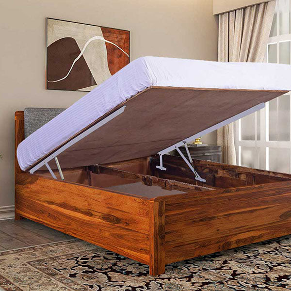 Buy Wooden Hydraulic beds online at Best Price @ Saraf Furniture