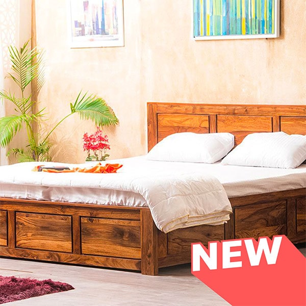Buy Wooden Beds Online @ Saraf Furniture