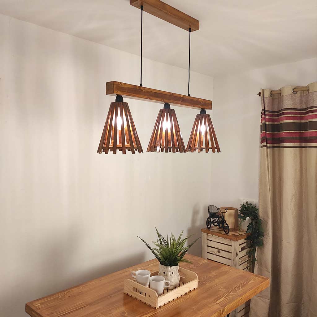 Funnel Brown Series Hanging Lamp