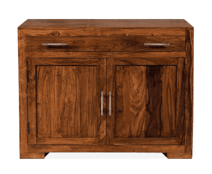 Solid Wood Cube Office Unit