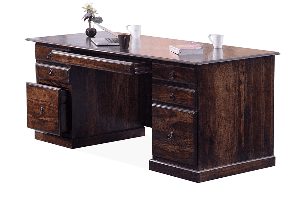 Solid Wood Max Executive Office Desk