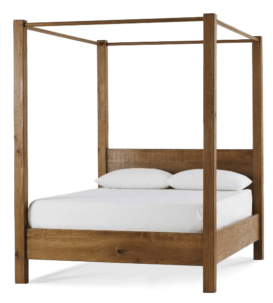 Solid Wood Poster Bed Charlie