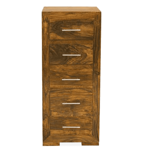 Solid Wood Cube Drawer Chest