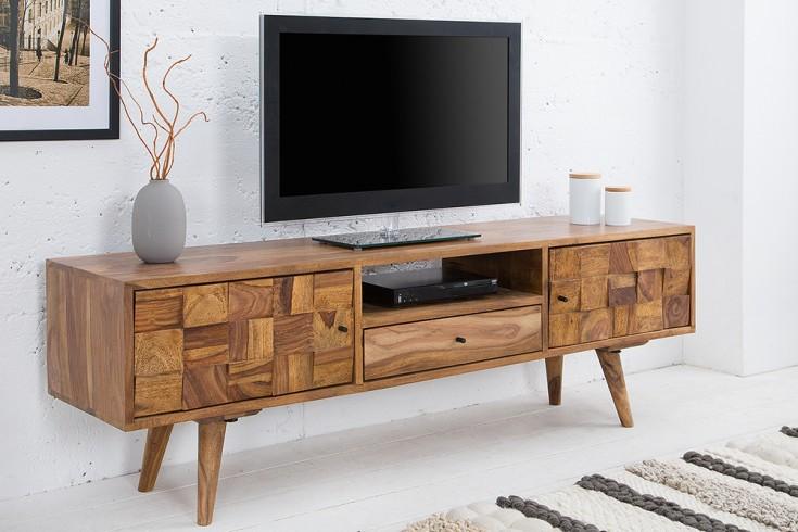 Solid Wood Million Tv Unit with 2 Doors & Drawer