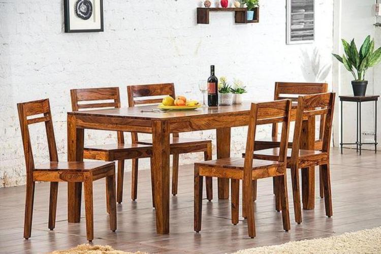 6 Seater Set (1 Table + 6 Chairs)