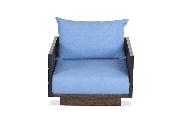 Solid Wood Turner Sofa Single Seater