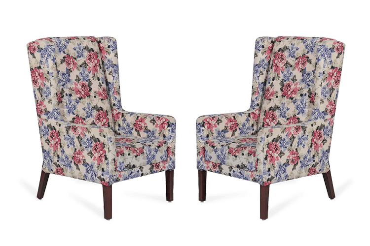 Set of 2 Europea March Wing Chair