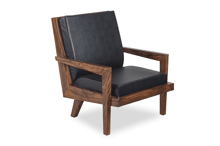 Solid Wood Charlie Sofa B Single Seater