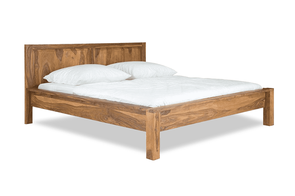 Solid Wood Austere Bed