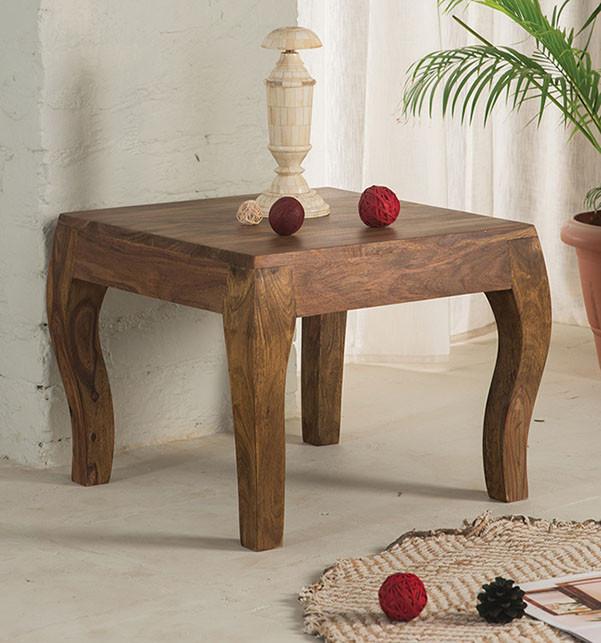 Solid Wood Tania Lamp Table