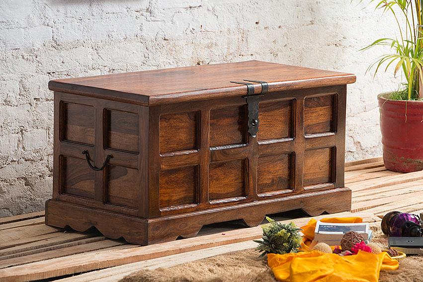 Solid Wood Treasure Box