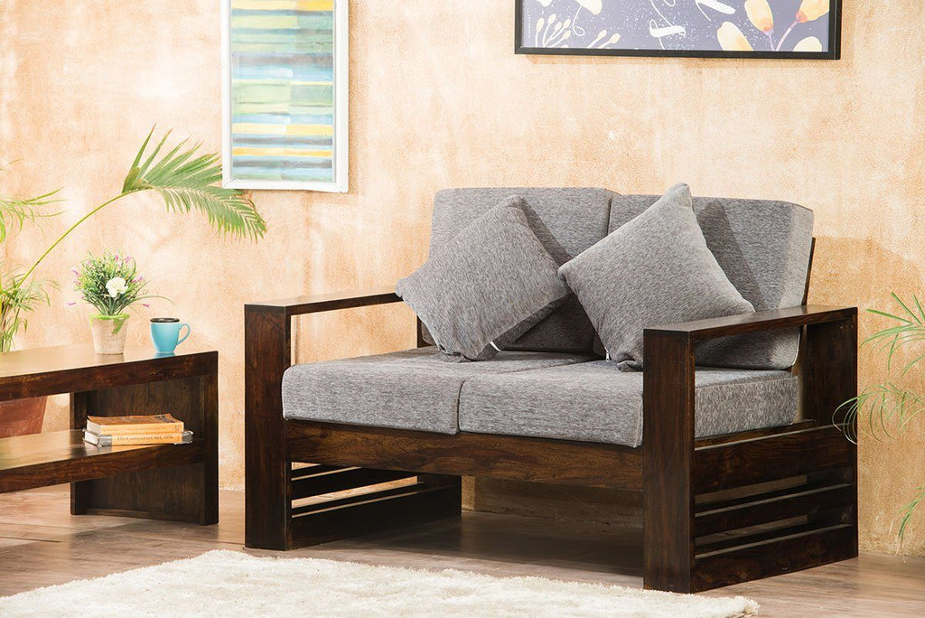 Solid Wood Bennett Sofa 2 Seater