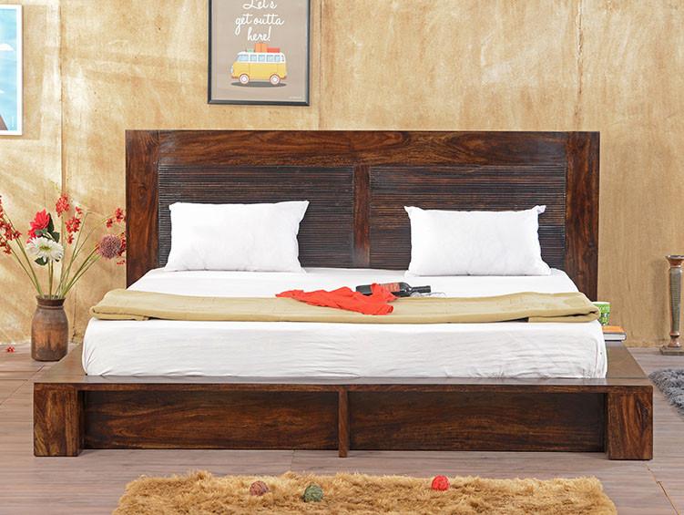 Solid Wood Maharaja Platform Bed