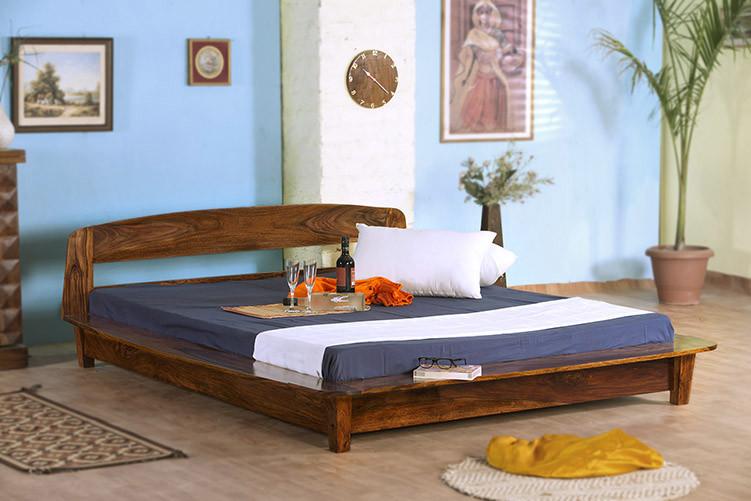 Solid Wood Baker Platform Bed