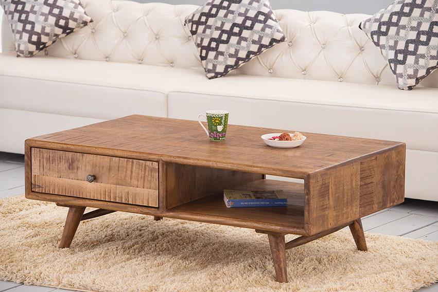 Solid Wood Country EVA Coffee Table