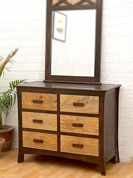 Solid Wood Y Contrast Dresser