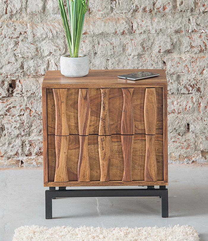 Solid Wood MADWAY Bedside Table
