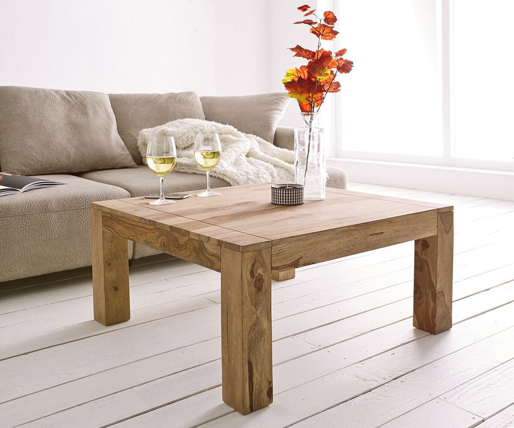 Solid Wood Romeo Sqaure Coffee Table