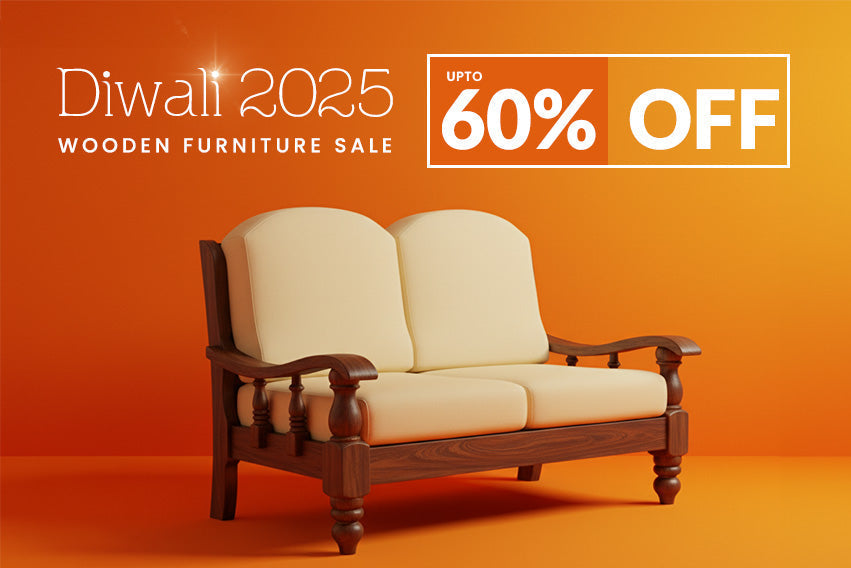 Diwali 2025 Wooden Furniture Sale: Up to 60% OFF on Beds, Sofas & More
