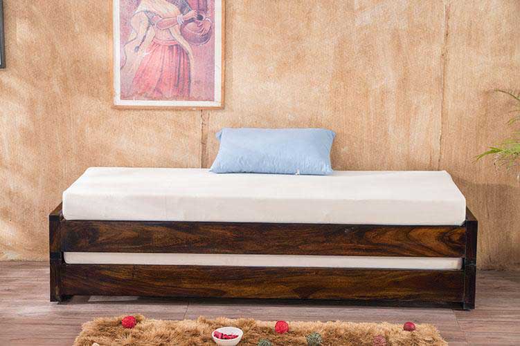 solid wooden sofa cum bed furniture design by saraf furniture