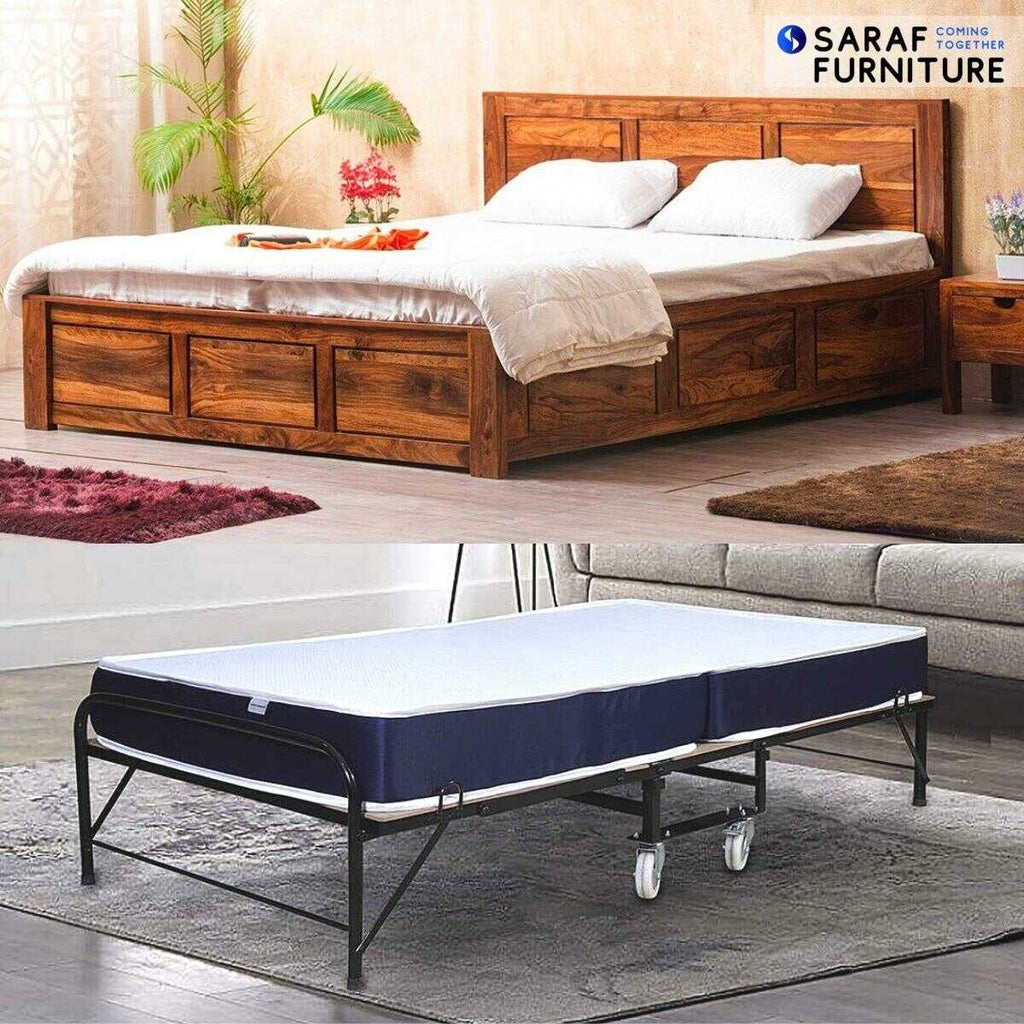 Wooden bed