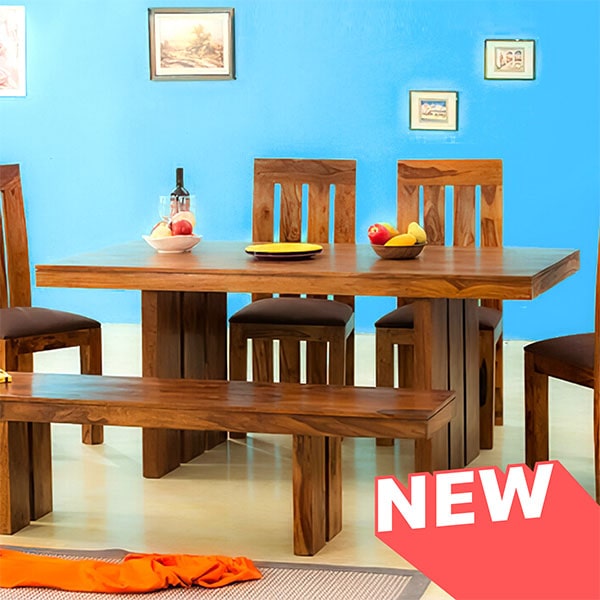 Buy Solid Wood Dining sets online @ Saraf Furniture