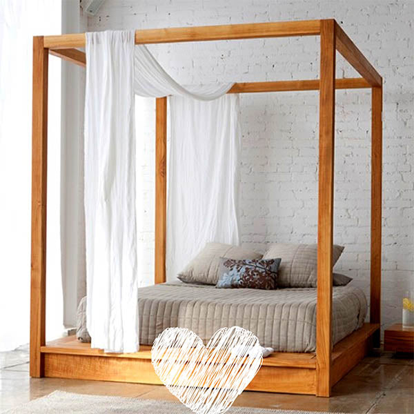 Buy poster beds online @ Saraf Furniture