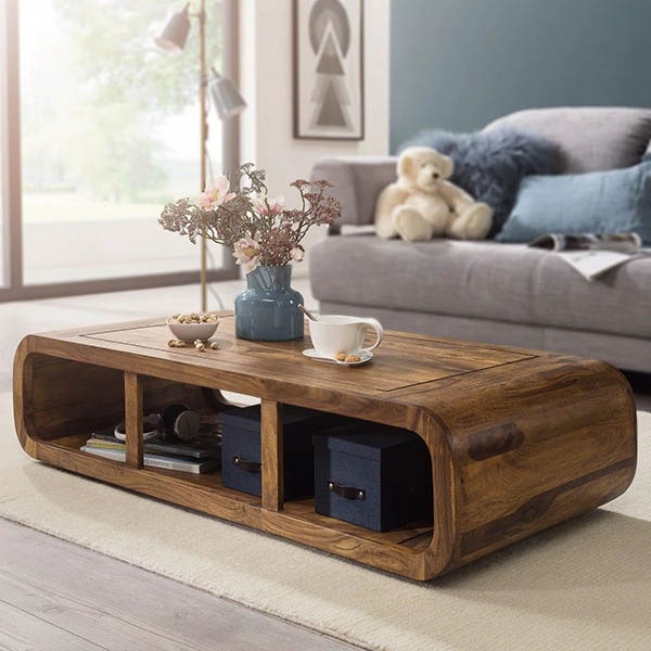 Buy Wooden Coffee table online @ Saraf Furniture