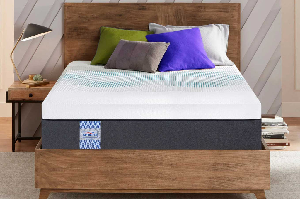 Aspire Heat Releasing 4 Layered Memory Orthopedic Grid High Resilience (HR) Foam Mattress