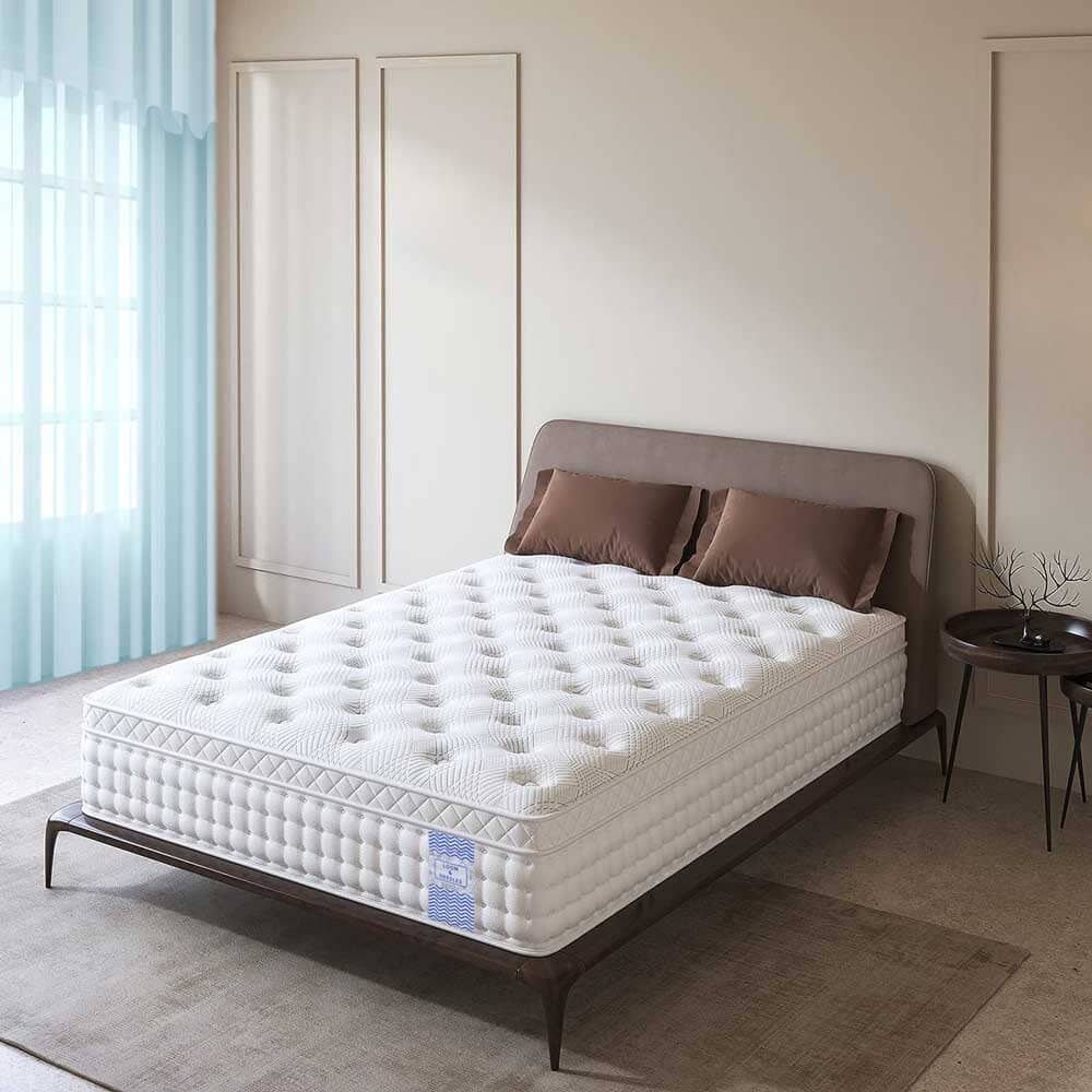 Gravity Hybrid Euro Top 5 Zoned Zero Partner Disturbance & 7 Layered Foam Pocket Spring Mattress