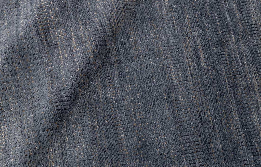 Luxury - Meadow Grey Gold Wool & Bamboo Silk Hand Knotted Premium Carpet