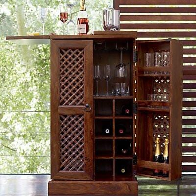 Solid Sheesham Wood Furniture - Jali Bar