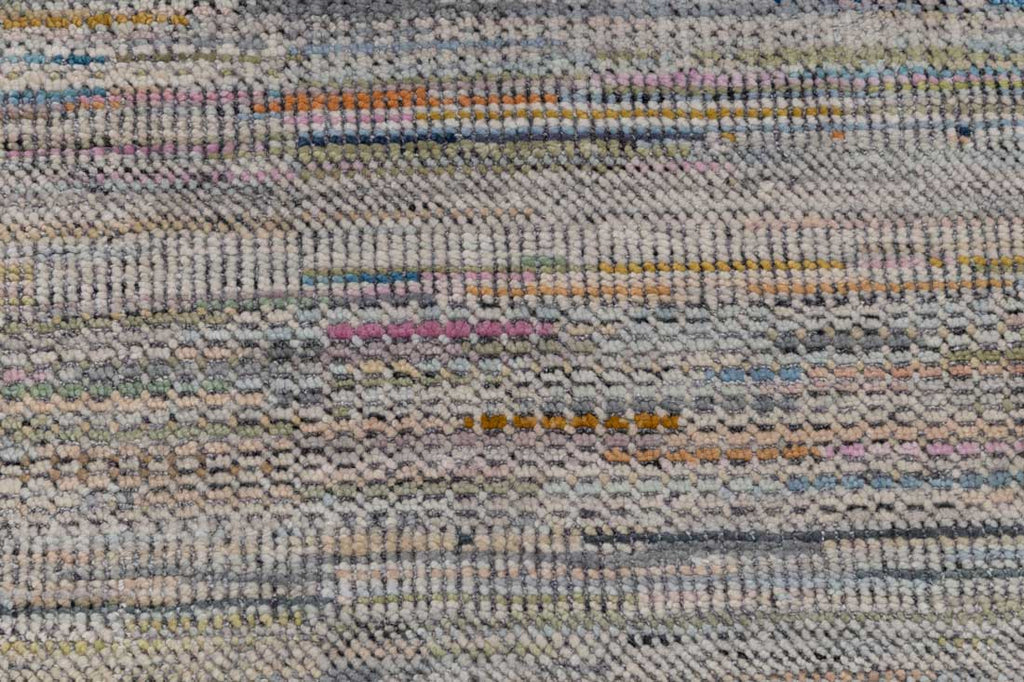Luxury - Himalaya Grey Multi Wool & Bamboo Silk Hand Knotted Premium Carpet