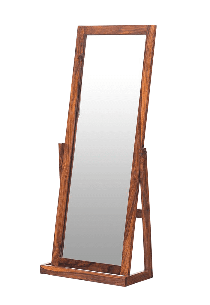 Solid Wood Teffe Dressing Mirror Honey