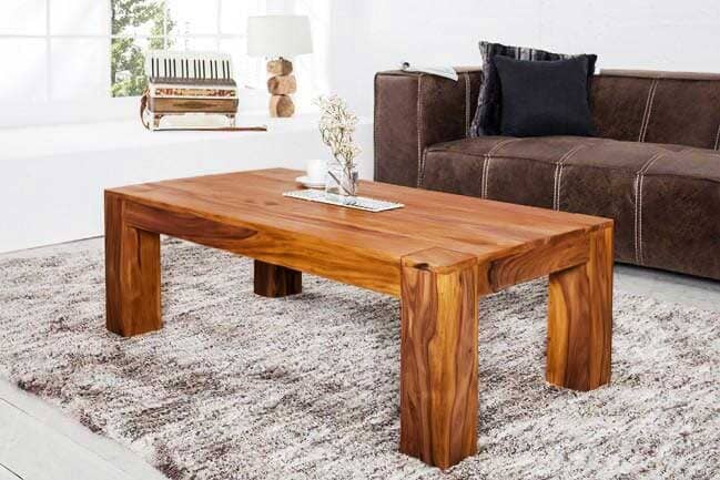 Solid Wood Romeo Coffee Table Honey