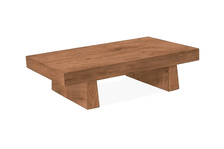 Solid Wood New Contrast Coffee table  Stone