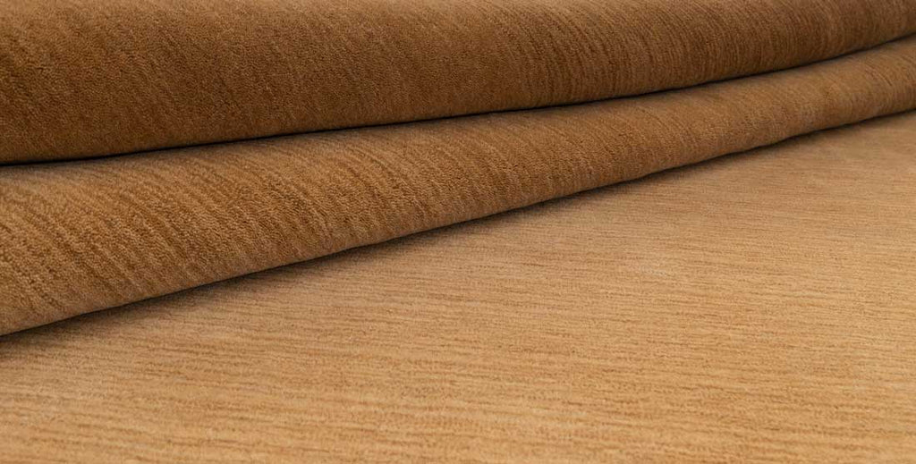 Luxury - Ombre Sand Brown New Zealand Wool Hand Loom Premium Carpet