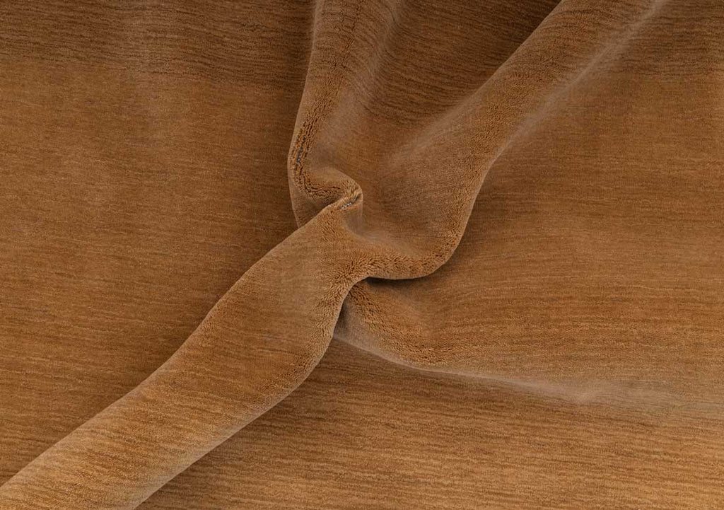 Luxury - Ombre Sand Brown New Zealand Wool Hand Loom Premium Carpet