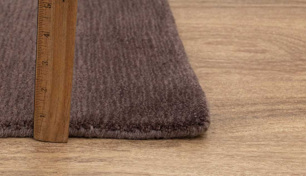 Luxury - Ombre Beach Brown Grey New Zealand Wool Hand Loom Premium Carpet