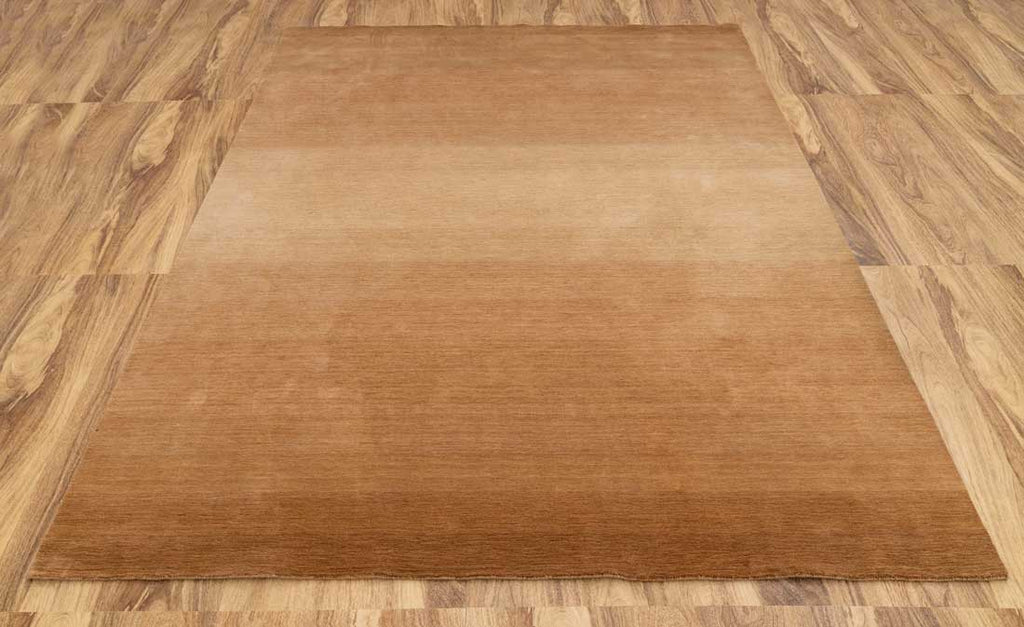 Luxury - Ombre Dust Beige Brown New Zealand Wool Hand Loom Premium Carpet
