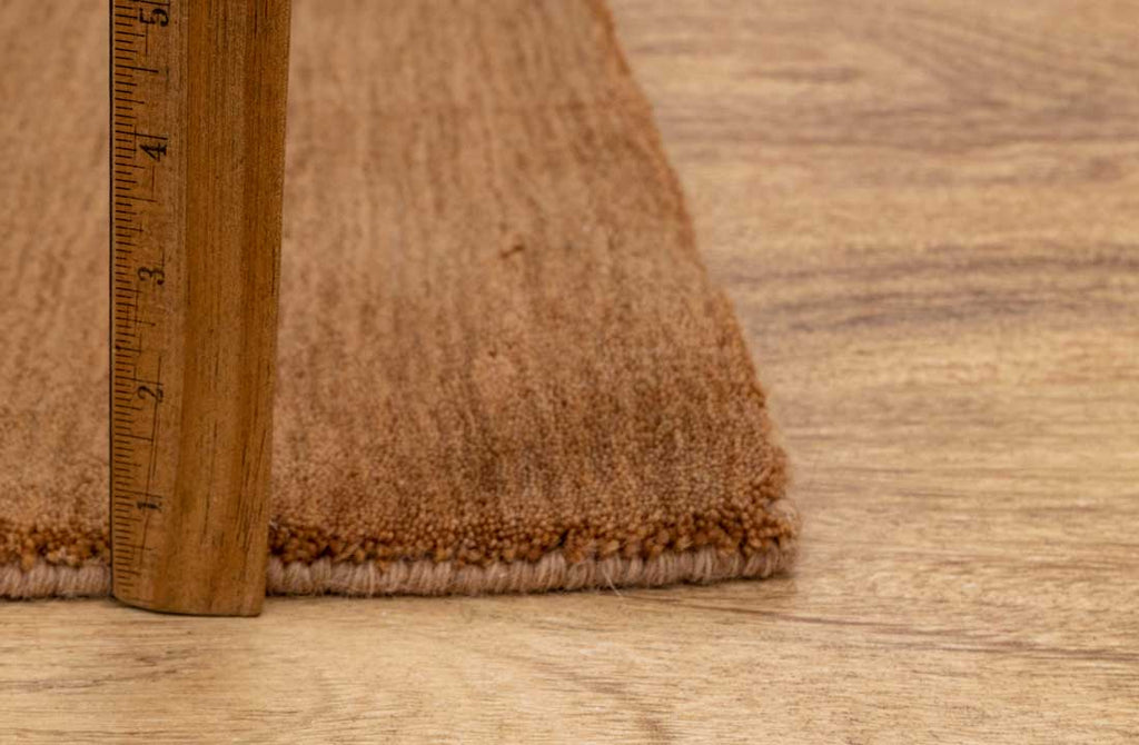 Luxury - Ombre Dust Beige Brown New Zealand Wool Hand Loom Premium Carpet
