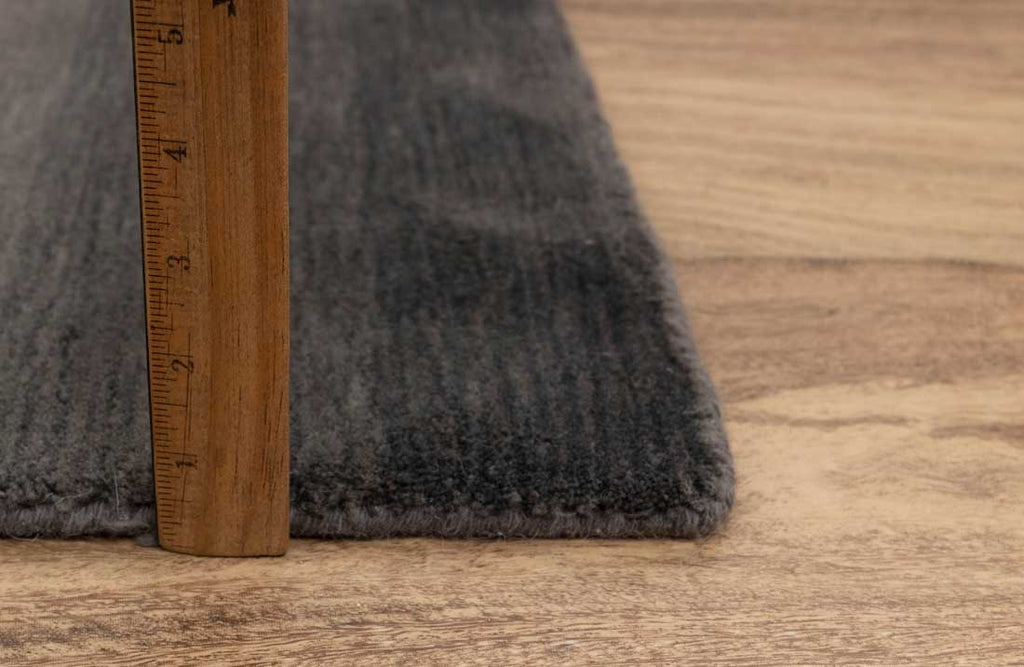 Luxury - Ombre Silver Grey New Zealand Wool Hand Loom Premium Carpet