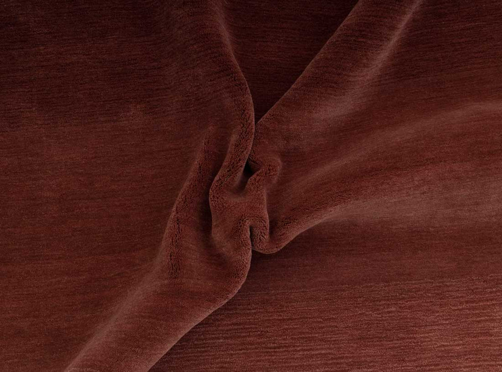Luxury - Ombre Cherry Maroon New Zealand Wool Hand Loom Premium Carpet