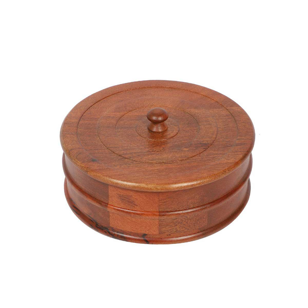 Solid Wood Vintage Roti Box from Mahogany Collection
