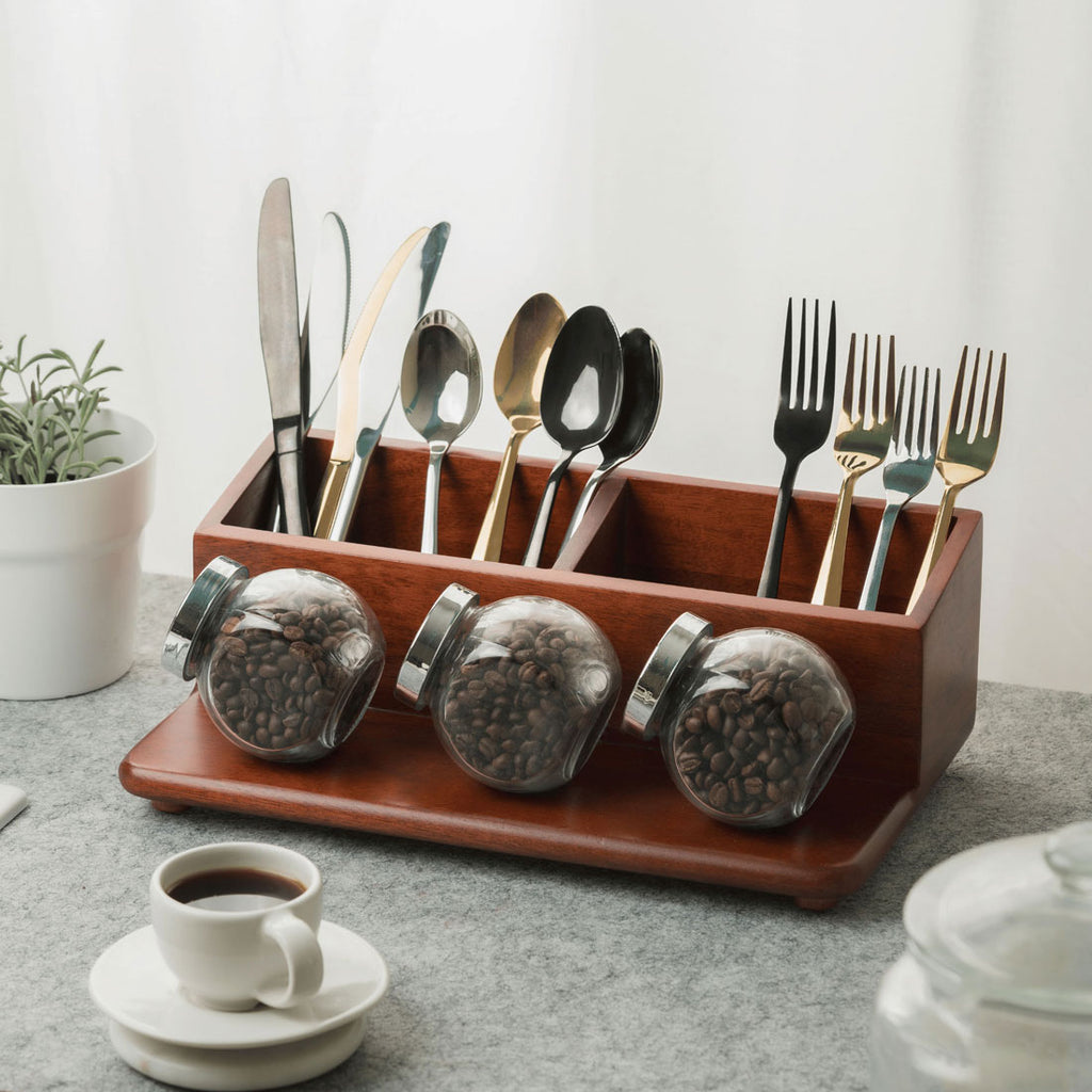 Solid Chic Space-Saving Storage Kitchen Organizer