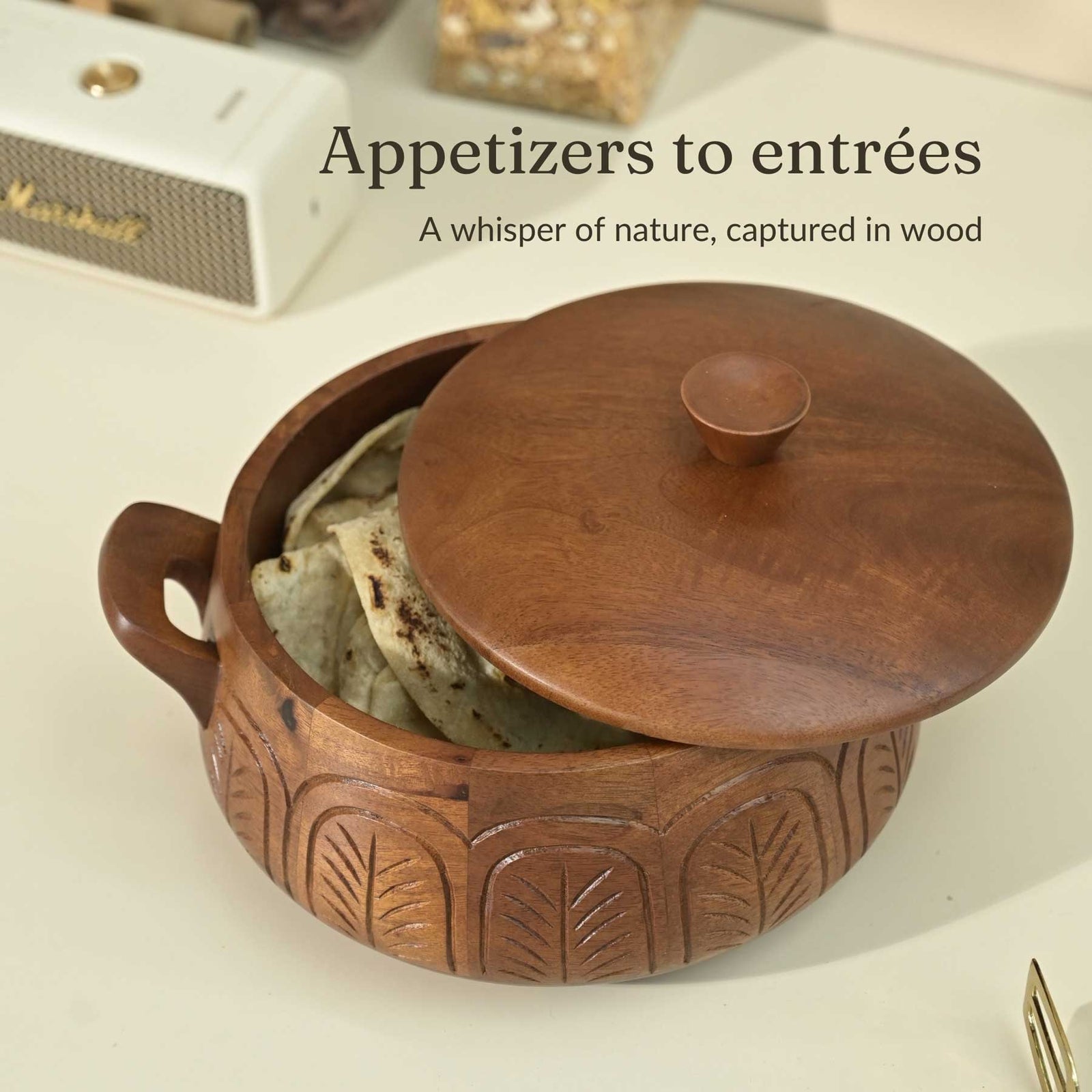 Solid Carvela Roti Box