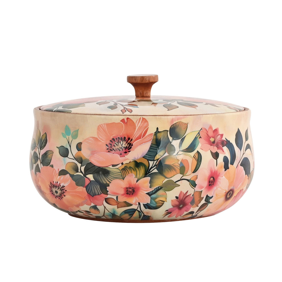 Buy Solid Pastel Flora Roti Box Online | New Launches Kitchenware ...