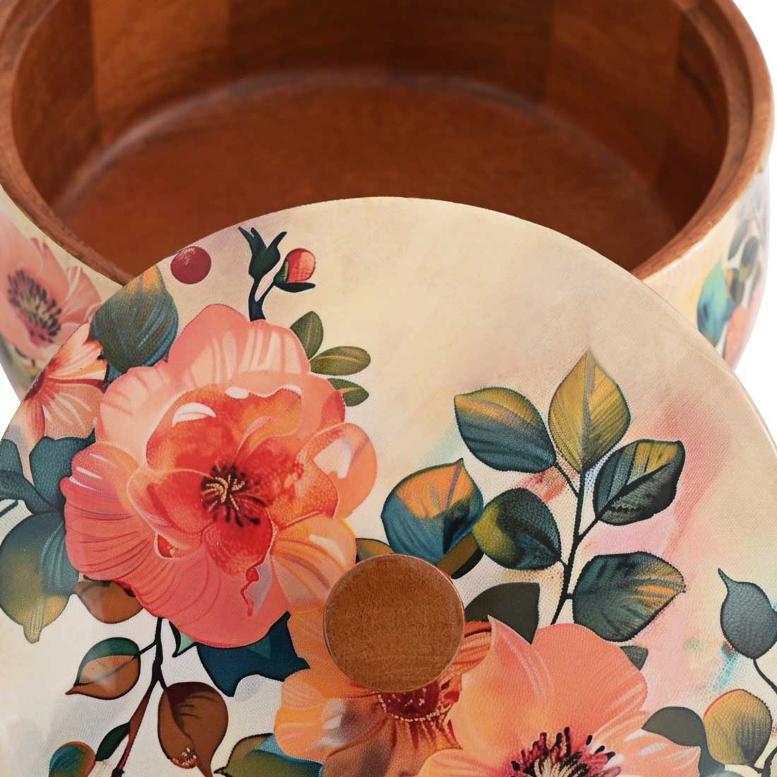 Buy Solid Pastel Flora Roti Box Online | New Launches Kitchenware ...