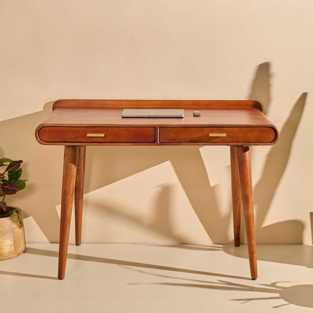 Solid Wood Muse Desk For Office Study
