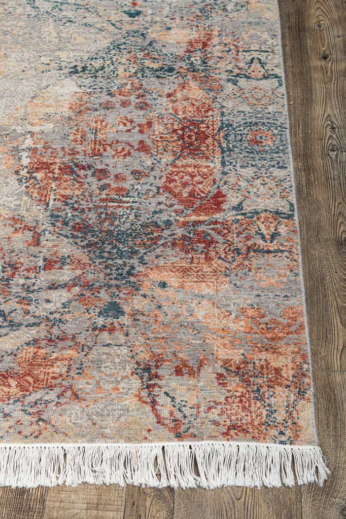 Luxury - Eternal Grey Multi Woolen Hand Knotted Premium Carpet